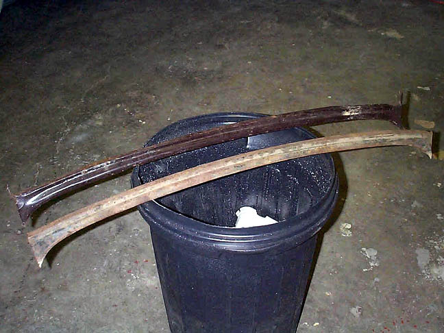 1931 Ford model a drip rail #6