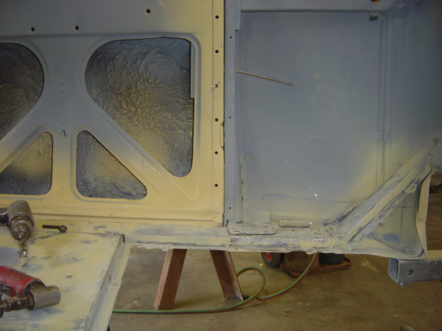 Ford model a window frame restoration #4
