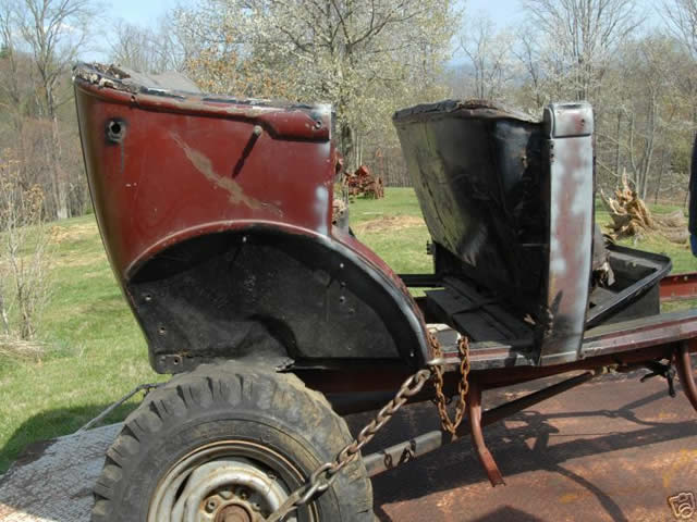 Reproduction model a ford body parts #3