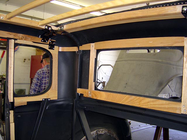 Model a ford wood installation